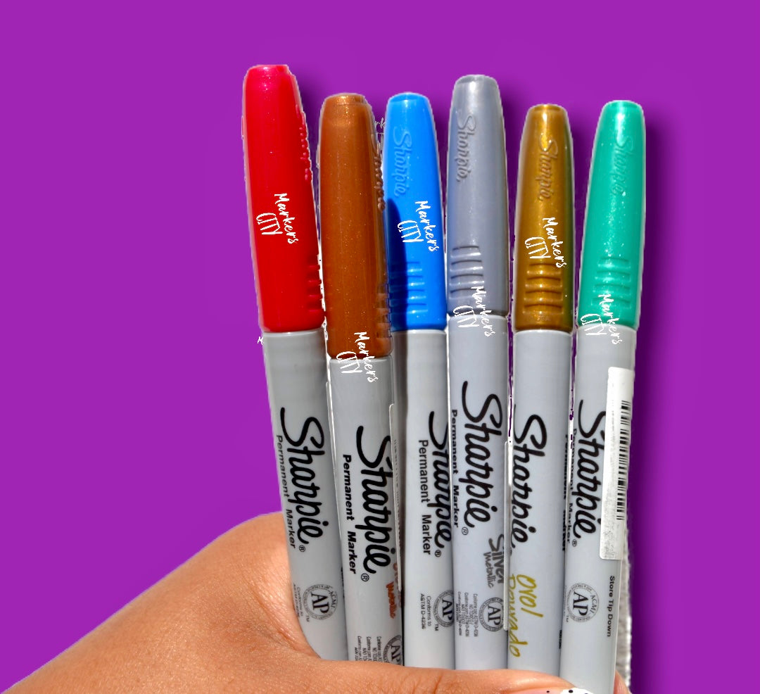 Sharpie metálicos